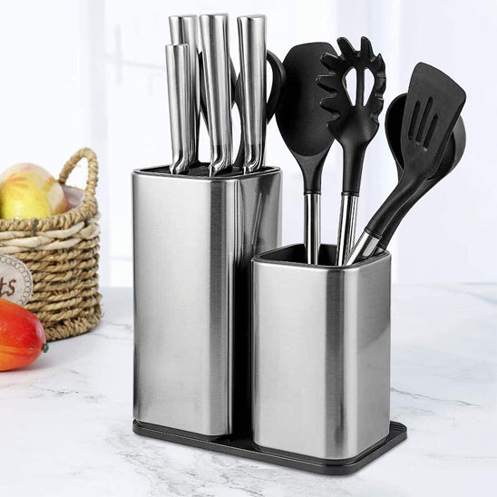 range couvert inox plan travail