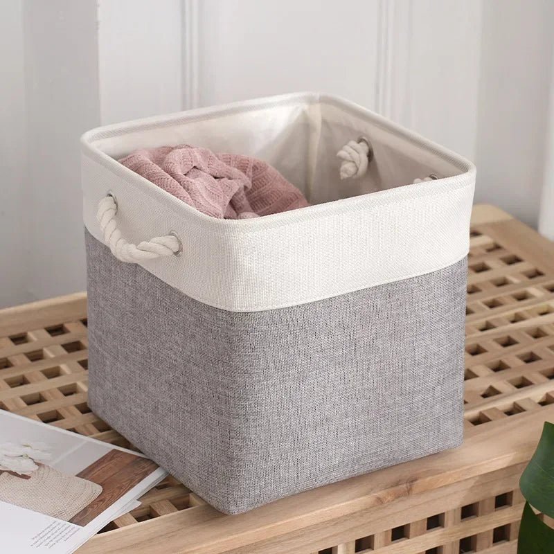 LingeBox™ - Blanc & Gris - Mieux Ranger