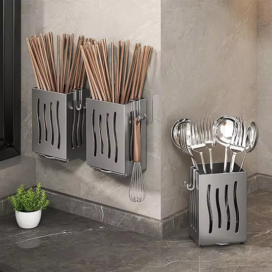 rangement a couverts plan travail
